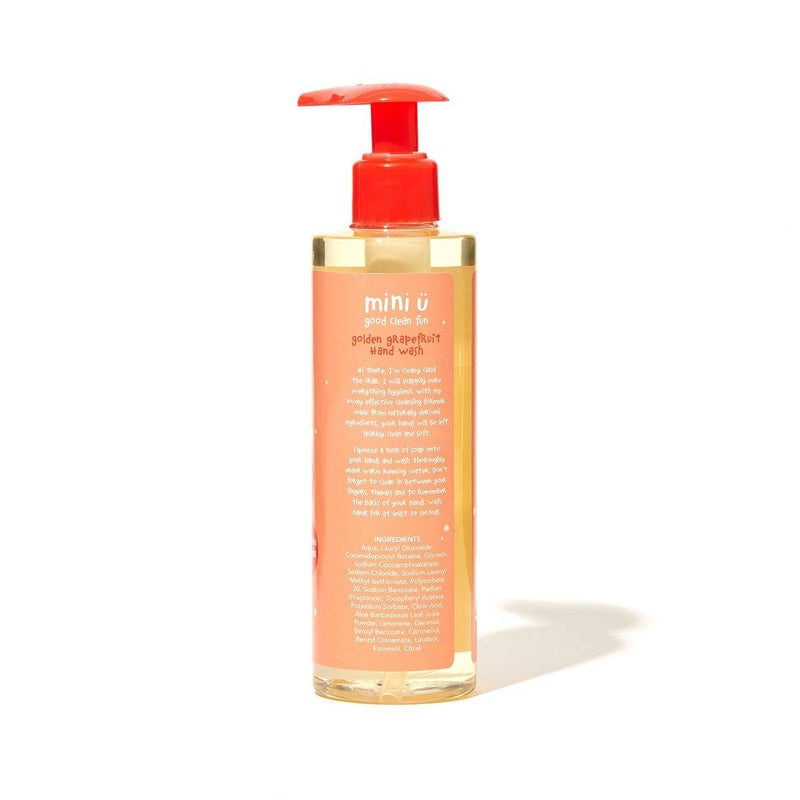 Mini U Hand Wash with Vitamin E Golden Grapefruit 250ml