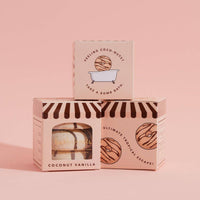 NCLA Beauty Bath Treats Bath Bomb 65g x 3 Set Coconut Vanilla