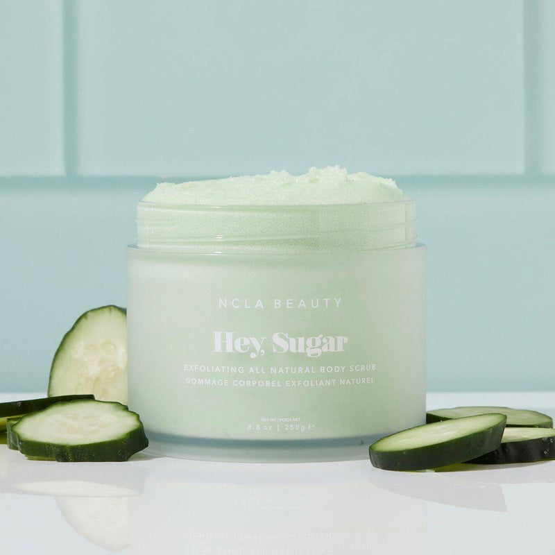 NCLA Beauty Hey Sugar Body Scrub Cucumber 250ml