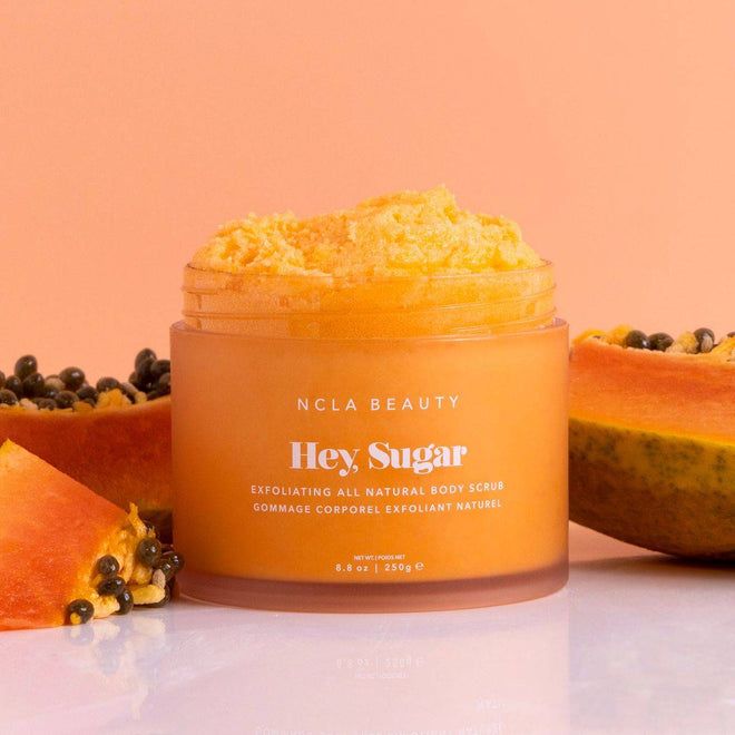 NCLA Beauty Hey Sugar Body Scrub Papaya Vanilla 250ml