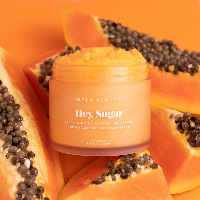 NCLA Beauty Hey Sugar Body Scrub Papaya Vanilla 250ml