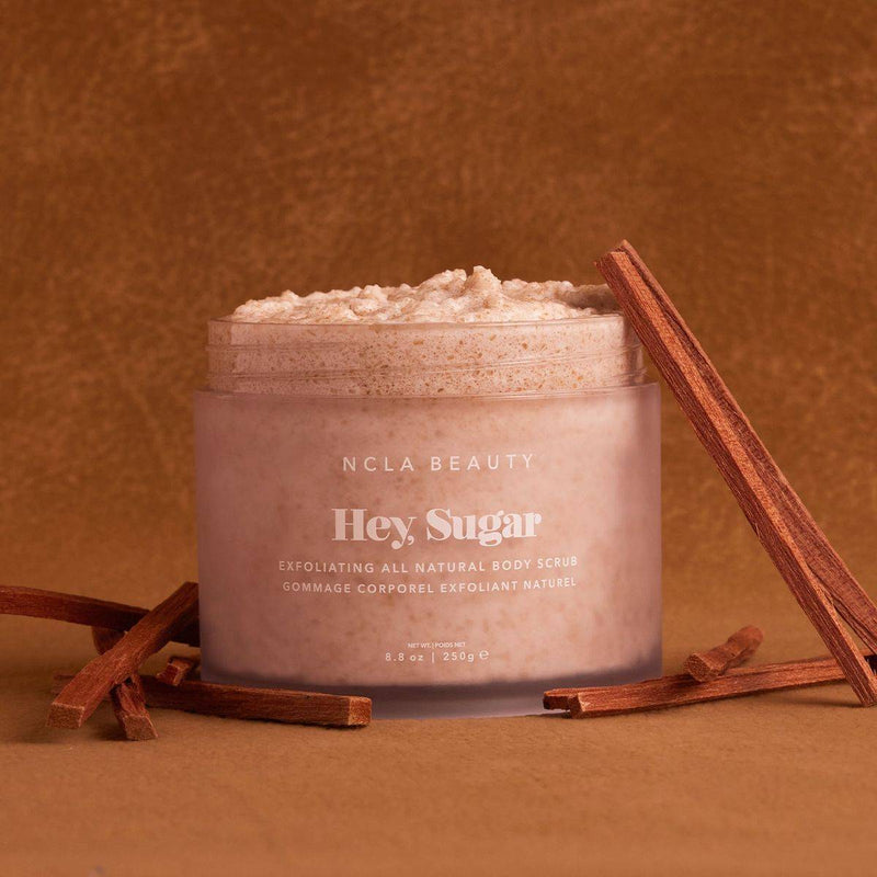 NCLA Beauty Hey Sugar Body Scrub Sandalwood 250ml