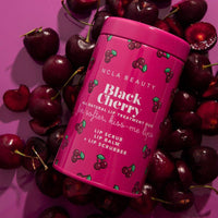 NCLA Beauty Lip Care Duo + Lip Scrubber Set Black Cherry