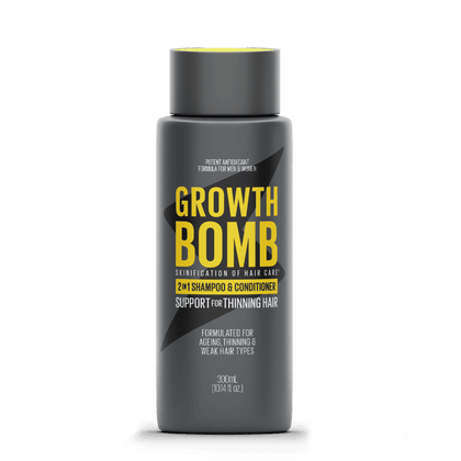 Growth Bomb High Strength 2 in 1 Shampoo & Conditioner 300ml