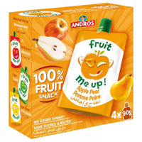 Andros Fruit Me Up Apple Pear 90g x 4 Multipack