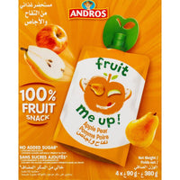 Andros Fruit Me Up Apple Pear 90g x 4 Multipack