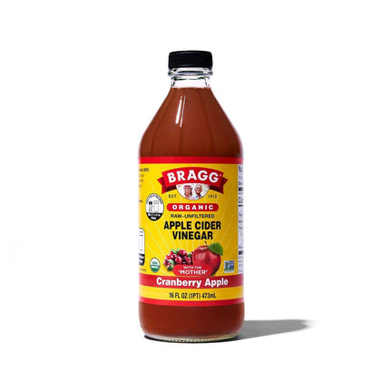 Braggs Organic Apple Cider Vinegar Cranberry Apple 473ml