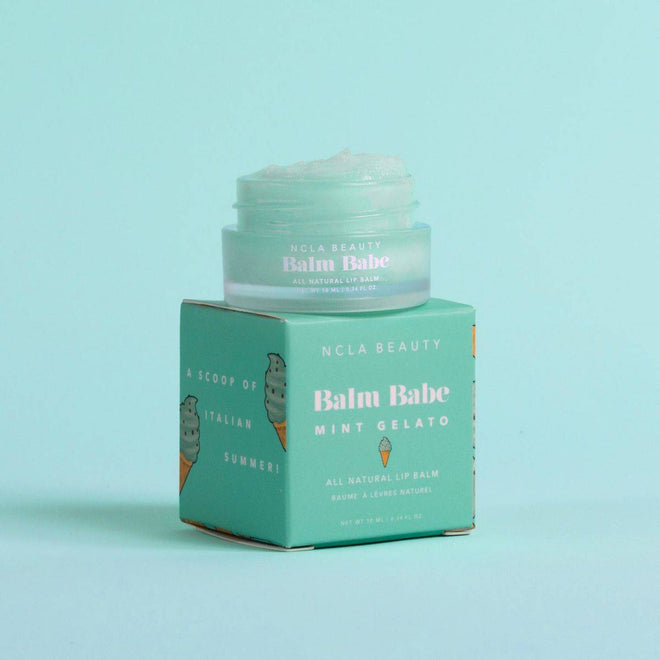 NCLA Beauty Balm Babe Lip Balm Mint Gelato 10ml