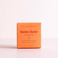 NCLA Beauty Balm Babe Lip Balm Peach 10ml