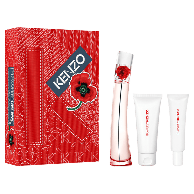 Kenzo Flower By Kenzo L'Absolue (W) Set EDP 100ml + Body Milk 2X75ml