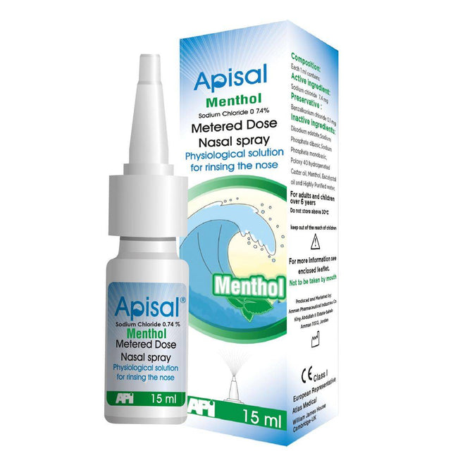 Apisal Metered Dose Nasal Spray 15ml