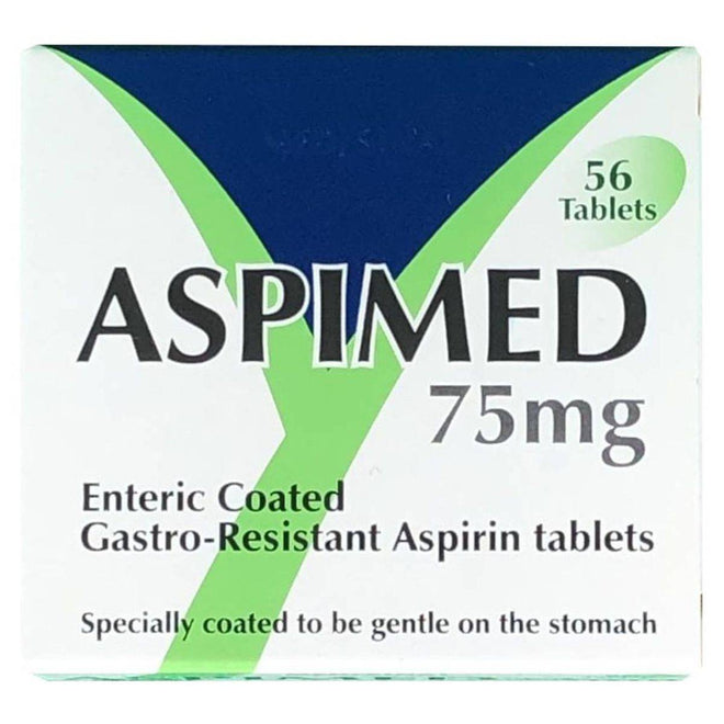 Aspimed 75mg 56 Tablets