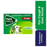 Pana Natural Cough & Sore Throat 16 Lozenges