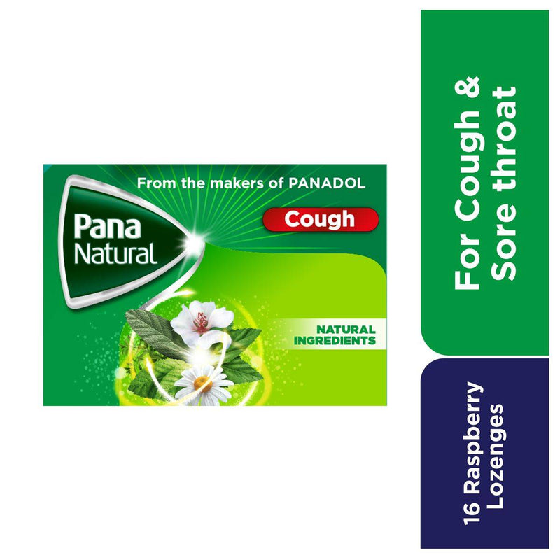 Pana Natural Cough & Sore Throat 16 Lozenges