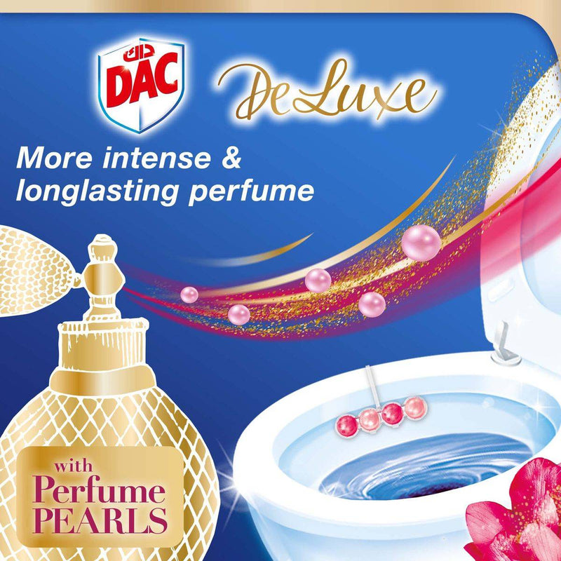 Dac Toilet Rim Block Deluxe Magnolia 50g x 3 Value Pack