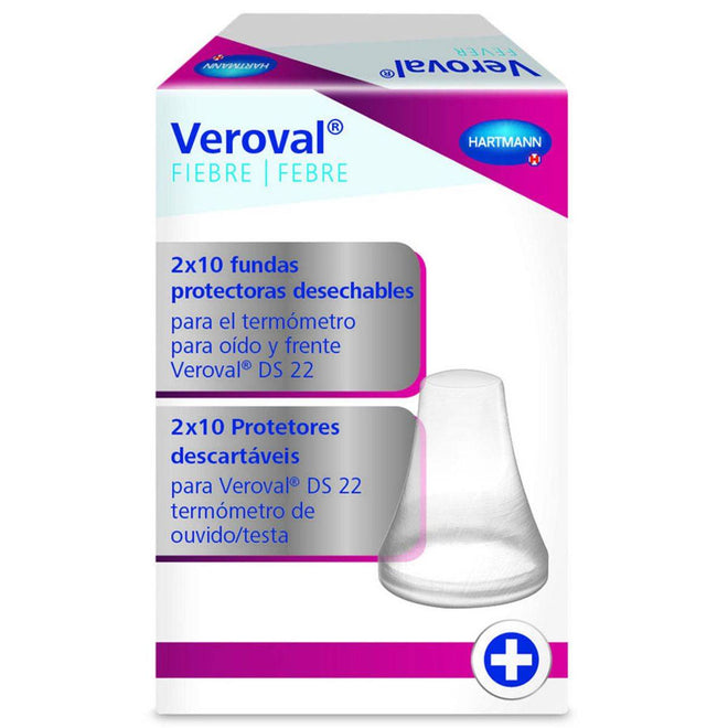 Veroval Replacement Caps for Infrared Thermometer 20 Pieces