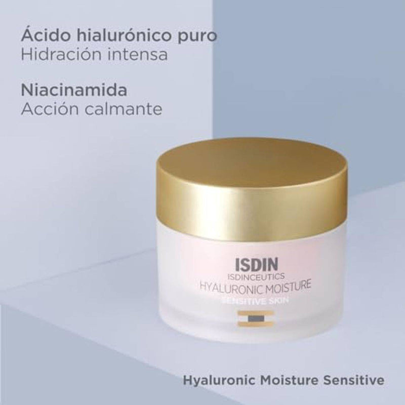 Isdin Isdinceutics Hyaluronic Moisture Cream For Sensitive Skin 50g