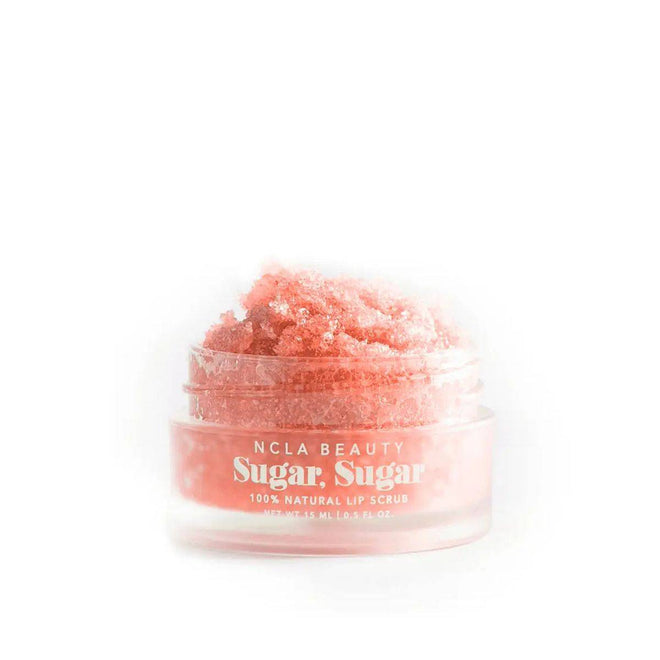 NCLA Beauty Sugar Sugar Lip Scrub Peach 15ml