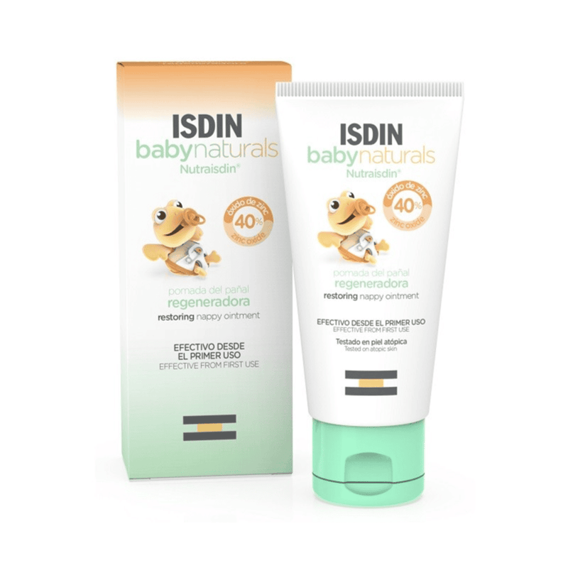 Isdin Nutraisdin Baby Naturals Zinc Oxide 40% Restoring Nappy Ointment 50ml