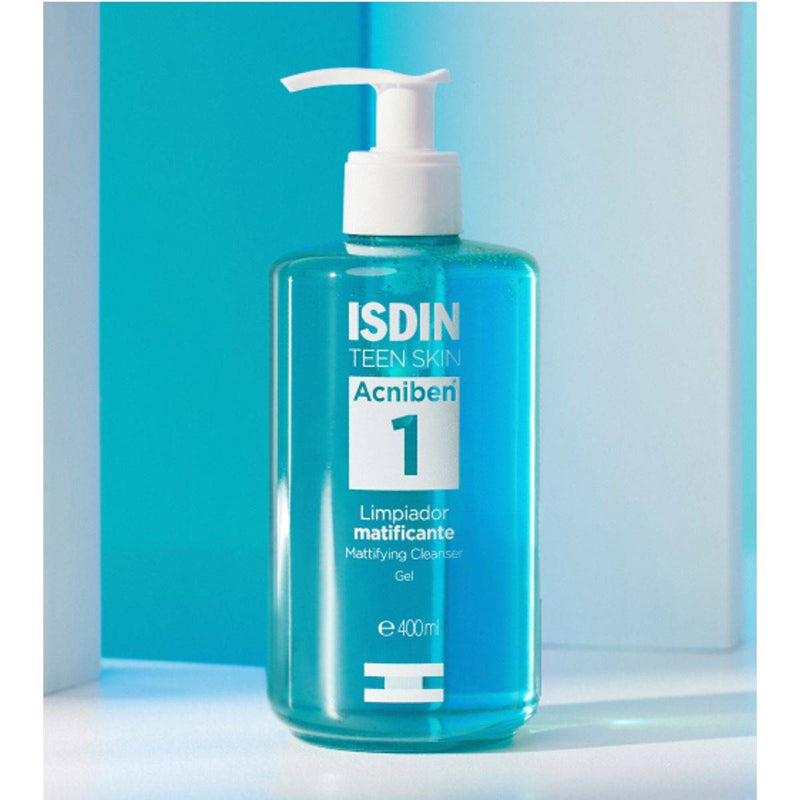 Isdin Oily Skin Acniben Mattifying Cleanser Gel 400ml