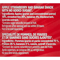 Andros Fruit Me Up Apple Strawberry 90g x 4 Multipack