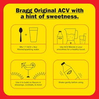 Braggs Organic Apple Cider Vinegar Cranberry Apple 473ml