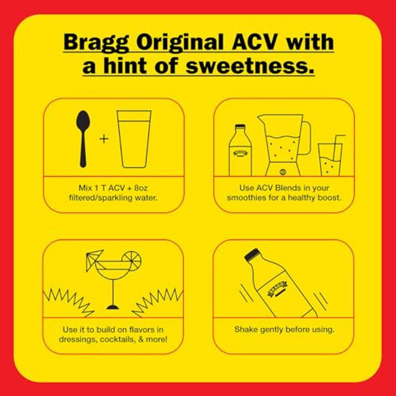 Braggs Organic Apple Cider Vinegar Cranberry Apple 473ml