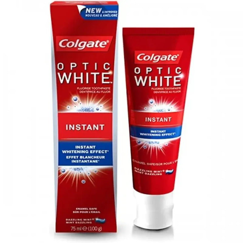 Colgate Toothpaste Optic White Instant Whitening 75ml