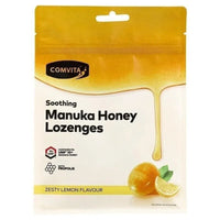 Comvita Manuka Honey Lozenges Lemon & Honey 12 Count