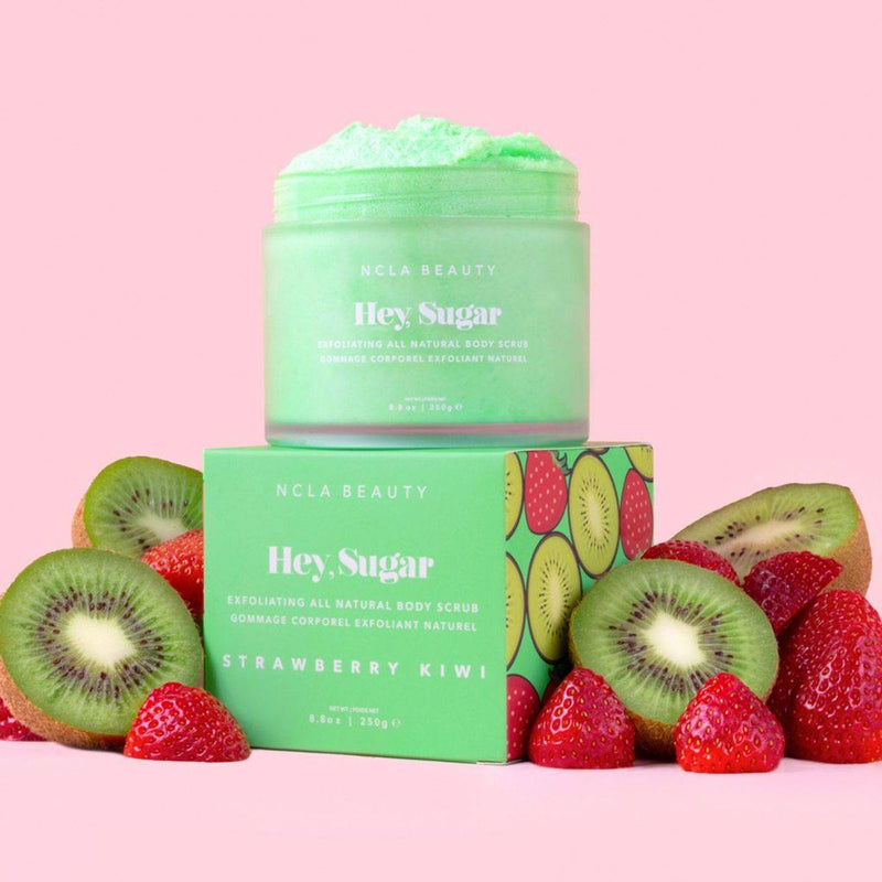 NCLA Beauty Hey Sugar Body Scrub Kiwi Strawberry 250ml