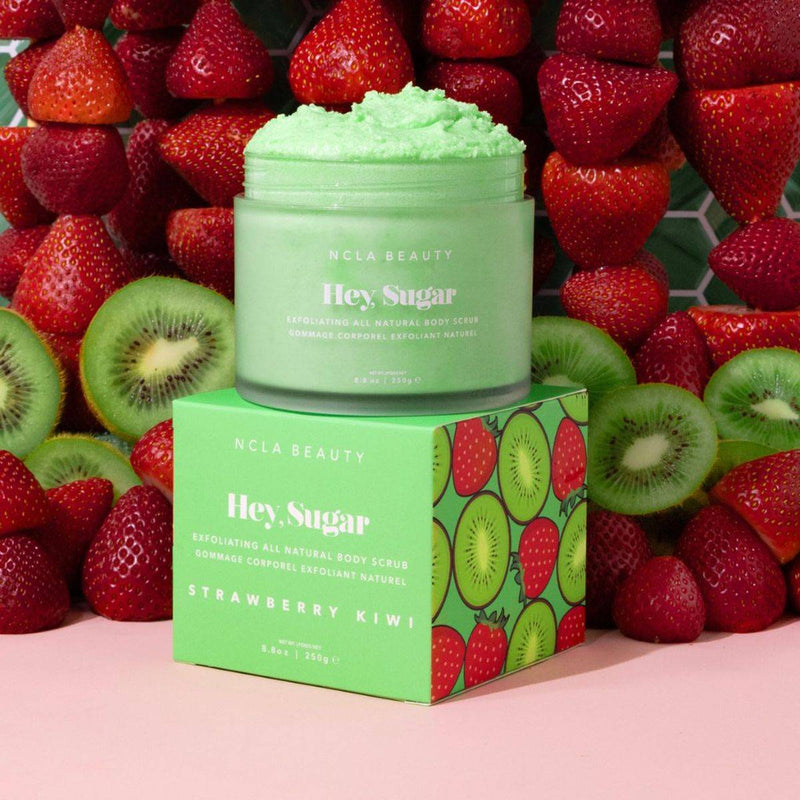 NCLA Beauty Hey Sugar Body Scrub Kiwi Strawberry 250ml