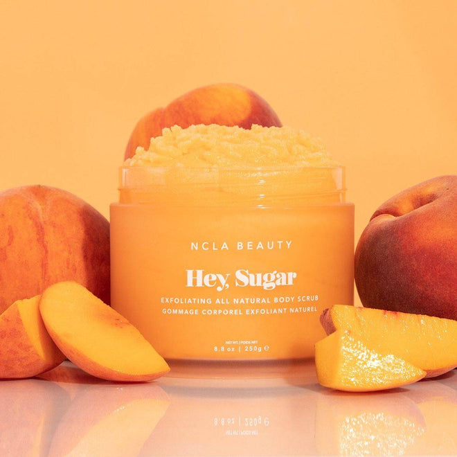 NCLA Beauty Hey Sugar Body Scrub Peach 250ml
