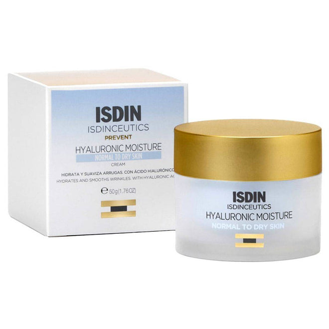 Isdin Isdinceutics Hyaluronic Moisture Cream For Normal to Dry Skin 50g