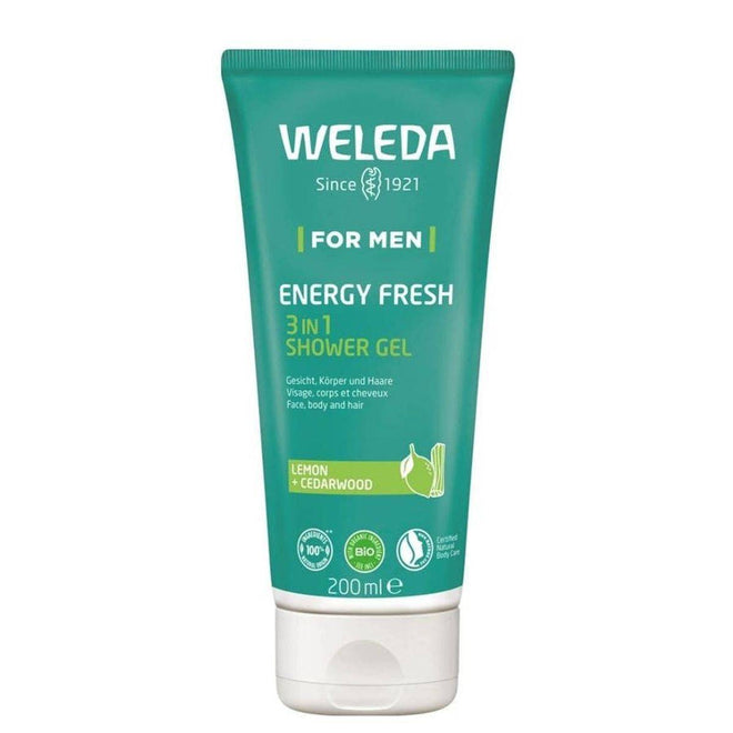 Weleda Men 3 In 1 Shower Gel Energy Fresh 200ml