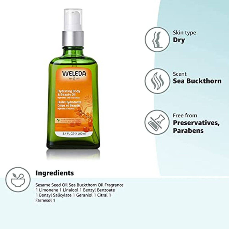 Weleda Sea Buckthorn Body Oil 100ml