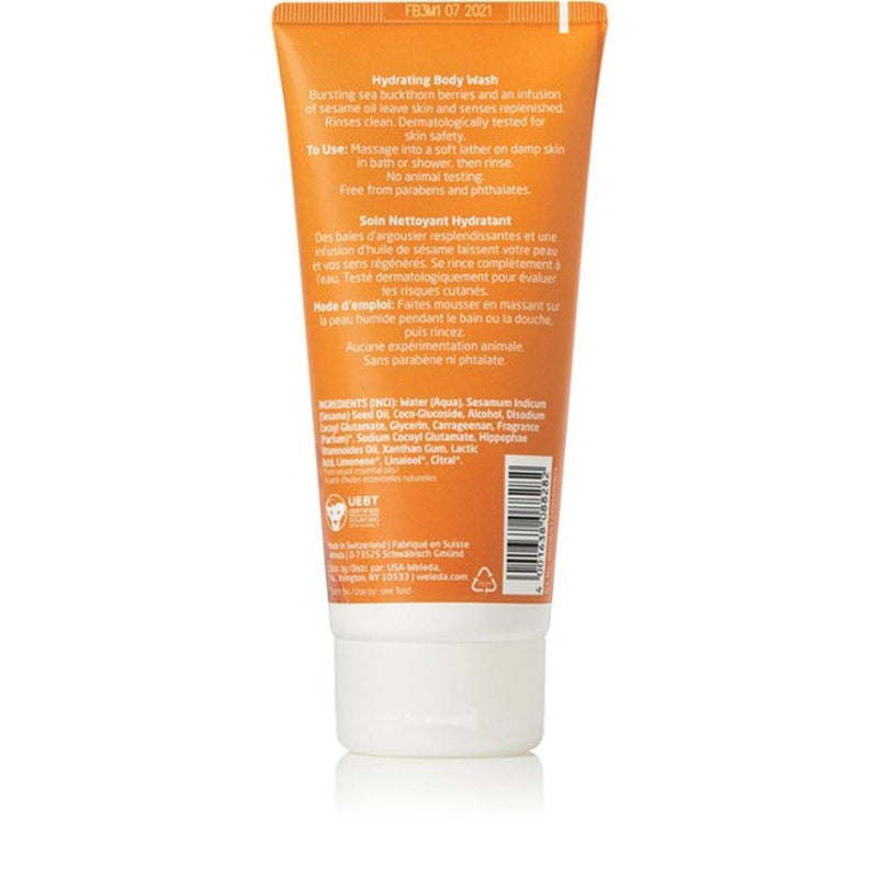 Weleda Sea Buckthorn Creamy Body Wash 200ml