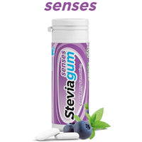 Steviagum Senses Chewing Gum Blueberry 30g