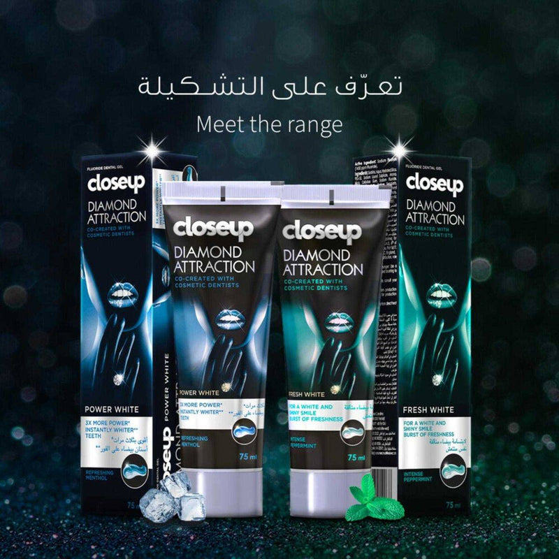 Close Up Toothpaste Diamond Attraction Whitening 75ml