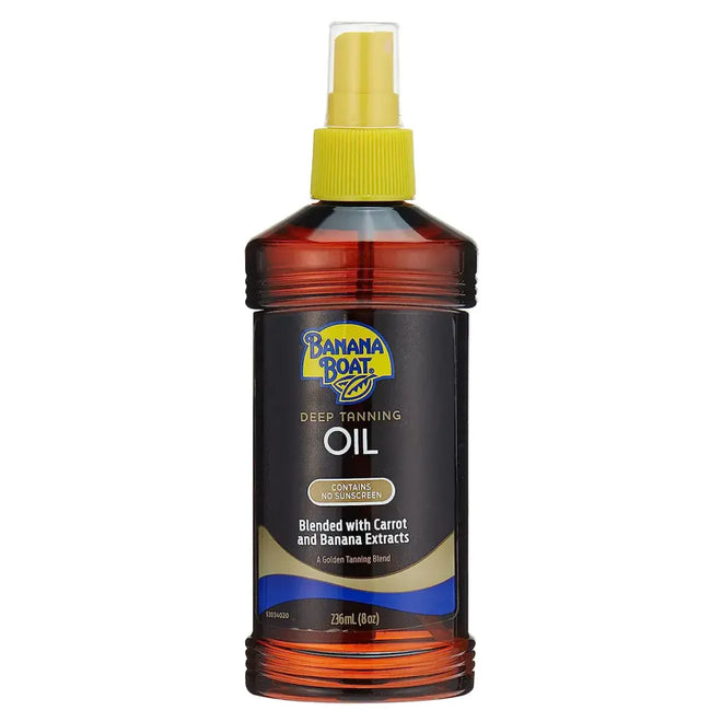 Banana Boat Deep Tanning Oil Golden Tan Blend Spray 236ml