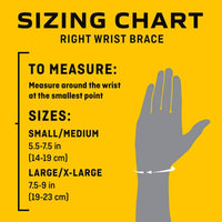 Futuro Deluxe Wrist Stabilizer Right Hand Small/Medium