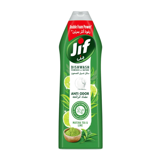 Jif Dish Washing Liquid Anti Odor Lime & Matcha Tea 670ml