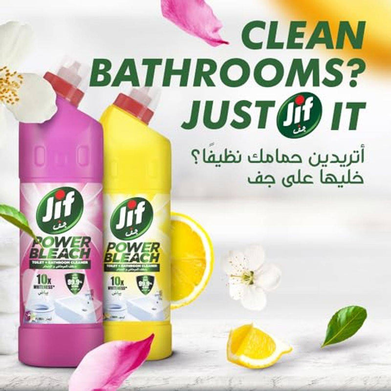 Jif Power Bleach Bathroom Floral 750ml