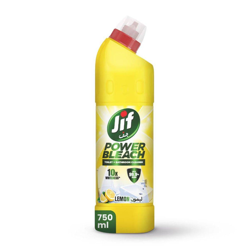 Jif Power Bleach Bathroom Lemon Breeze 750ml