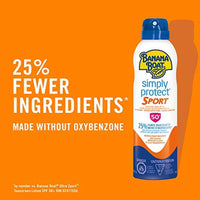 Banana Boat Simply Protect Sport Suncare Spray SPF50 170g
