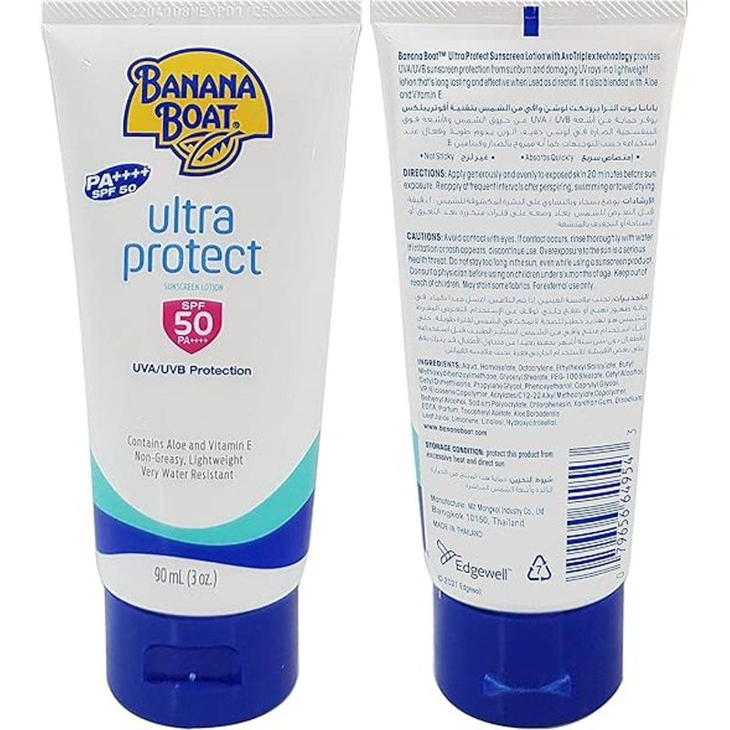Banana Boat Ultra Protect Sun Protection Lotion SPF50 90ml
