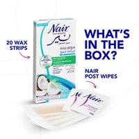 Nair Body Wax Strips Coconut 20 Pack