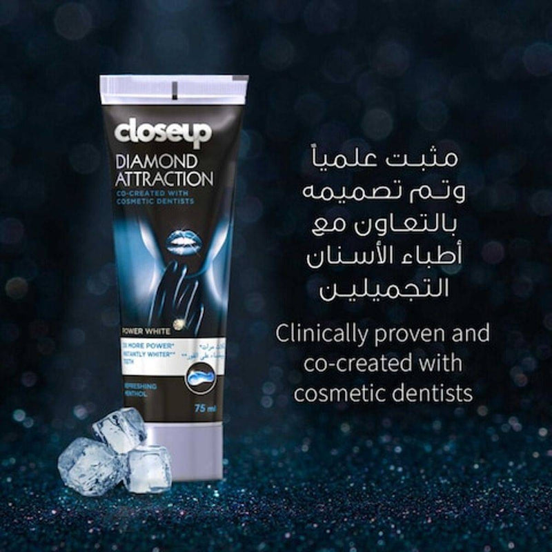 Close Up Toothpaste Diamond Attraction Whitening 75ml
