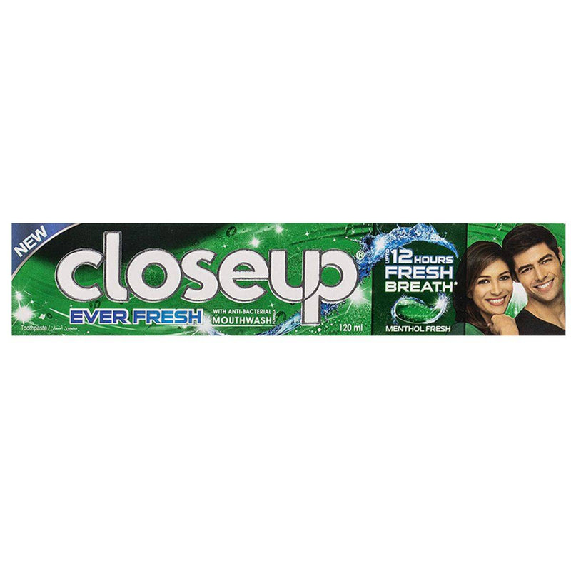Close Up Toothpaste Triple Fresh Gel Menthol Fresh 120ml