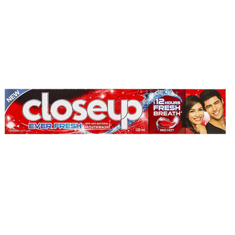 Close Up Toothpaste Triple Fresh Gel Red Hot 120ml