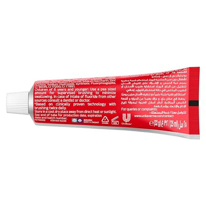 Close Up Toothpaste Triple Fresh Gel Red Hot 25ml